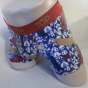 Top Pouch Boxer Briefs Large 93% cotton / 7% spandex